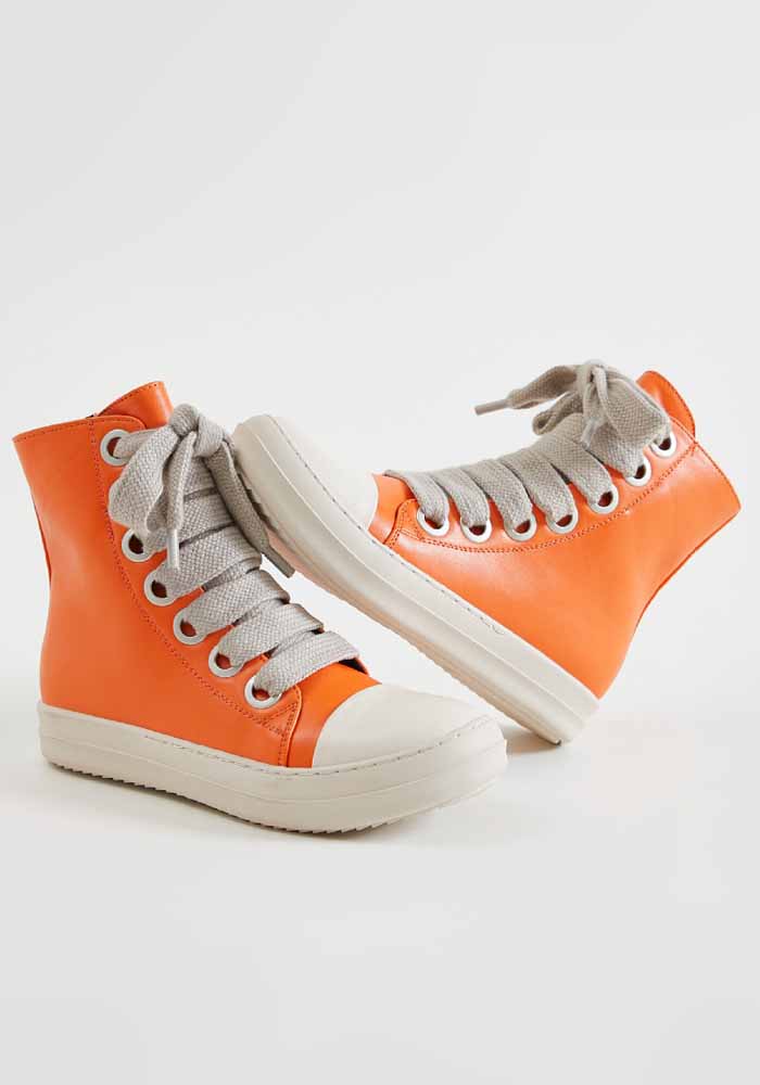 Spring High Top Shoes Thick Shoelaces Men And Women Same Style Couple Sneakers