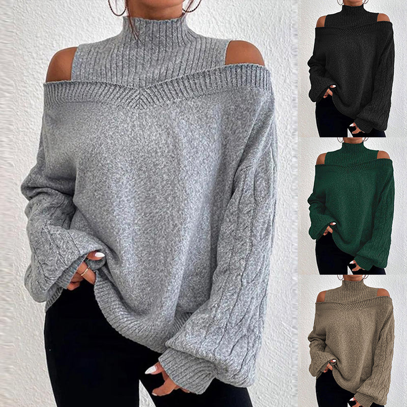 Women Off Shoulder Sweater 9