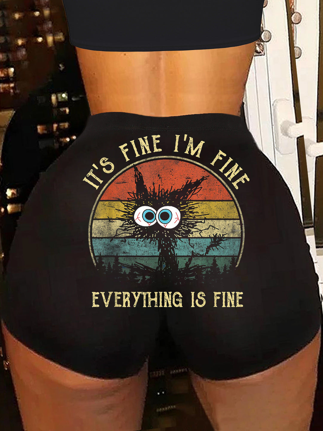 Women printed shorts 30