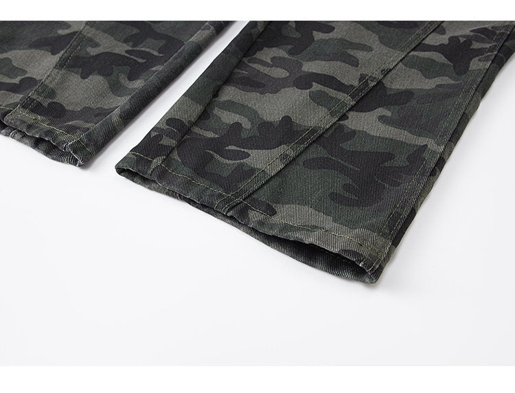 Women Autumn Print Woven Pants 11