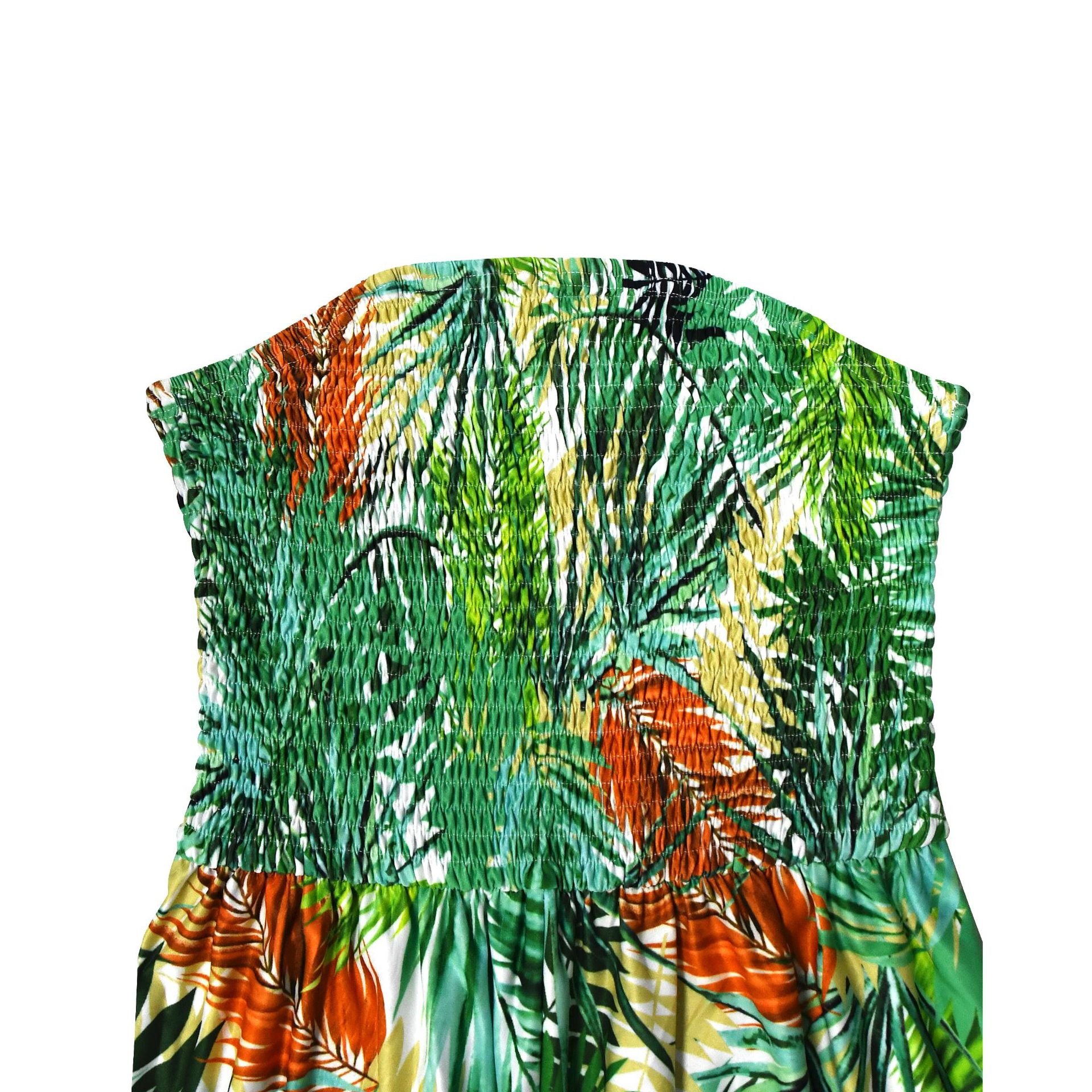 Ladies Fashion Floral Print Sleeveless Collar Jumpsuit 18