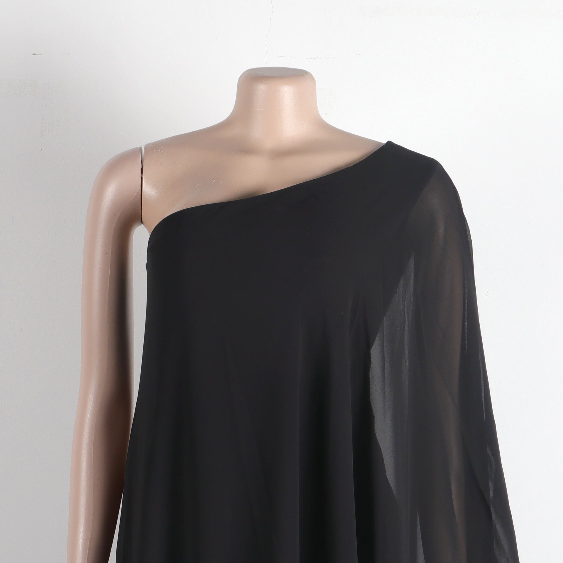 Women Sexy One Shoulder Sleeveless Stretch Jumpsuit 42