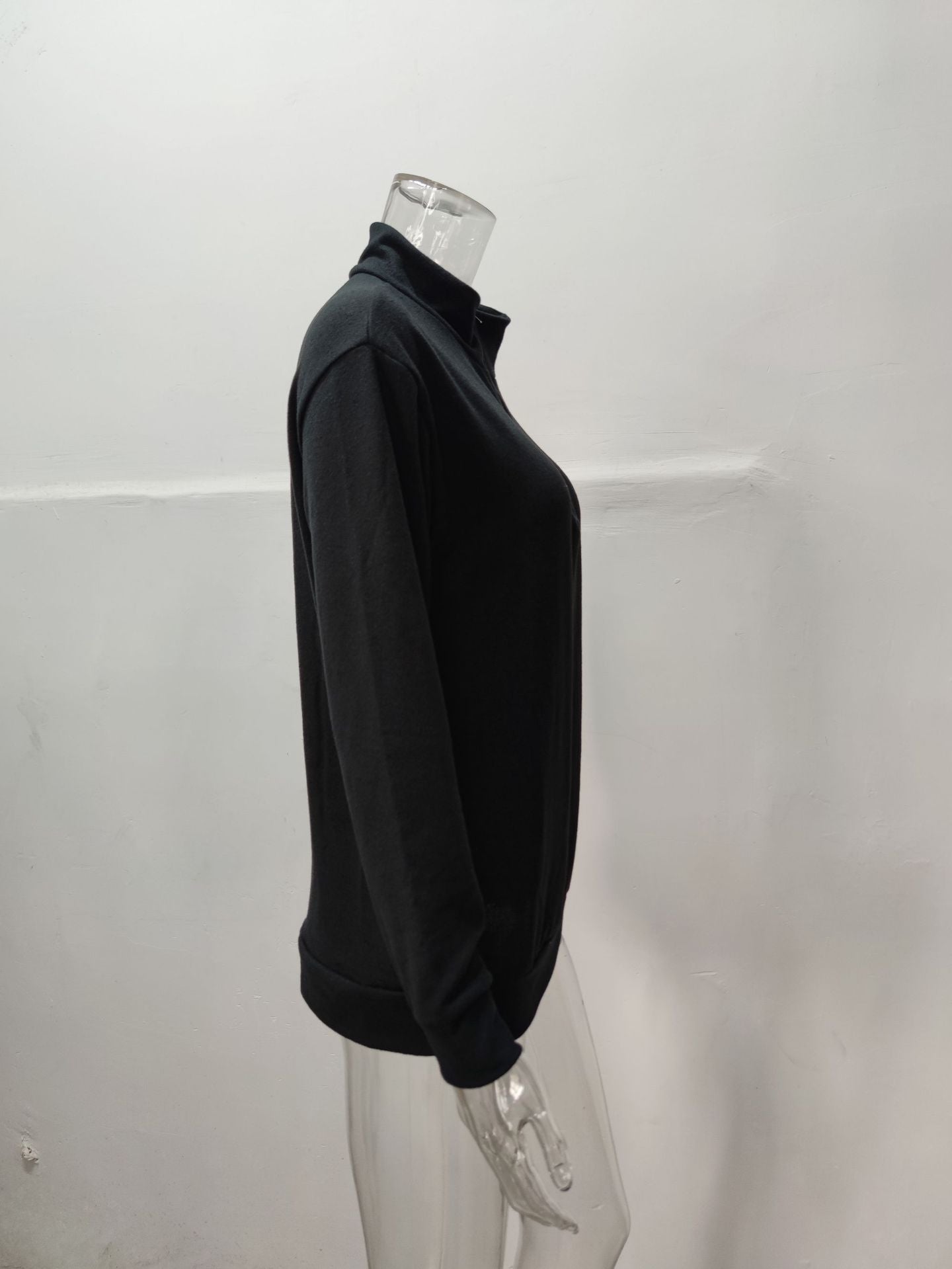 Men's Autumn Long Sleeve V-Neck Zipper Casual Top 29