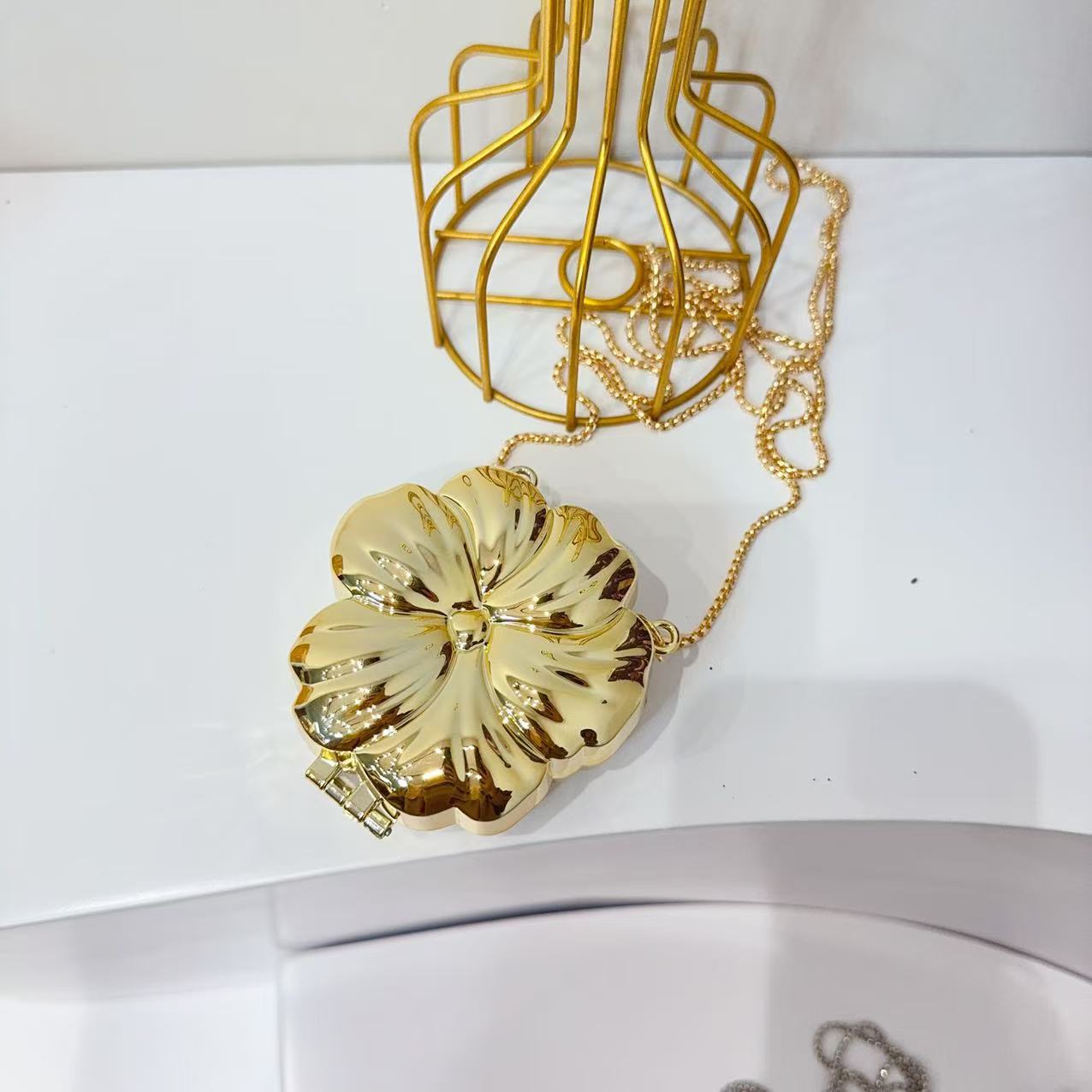 Women Chain Diamond-Encrusted Butterfly Mini Shoulder Bag 16