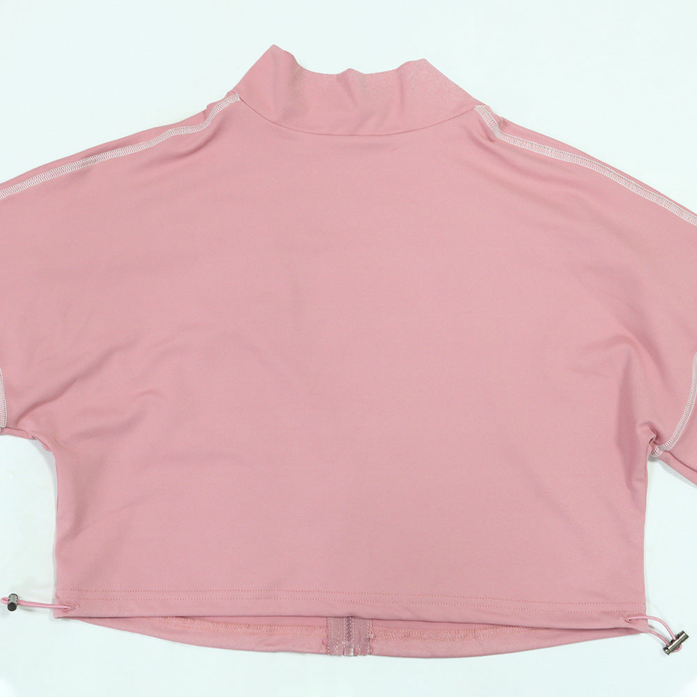 Women Casual Sports Long Sleeve Top and Pants Two-Piece Set 14