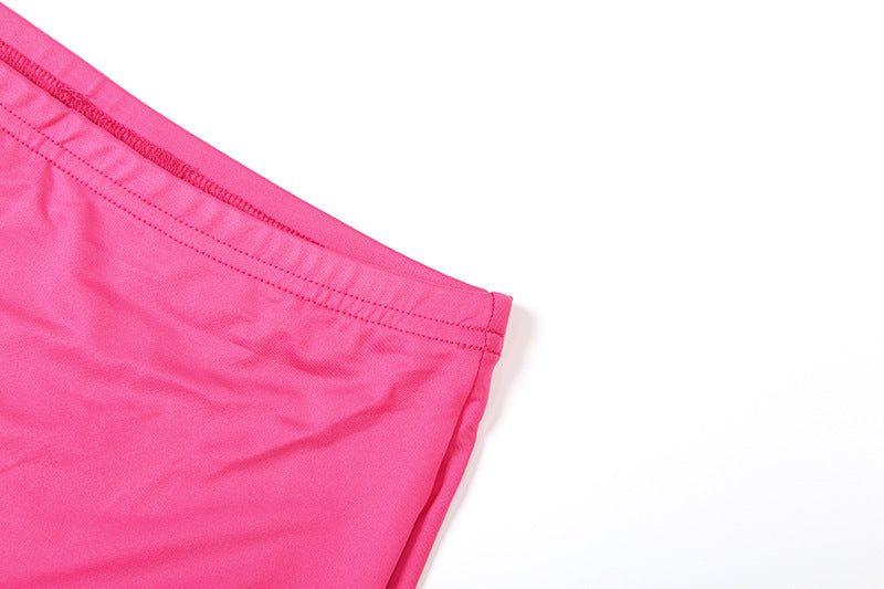 Women Fall/Winter Hooded Letter Print Zipper Top and Pants Two-Piece Set 50