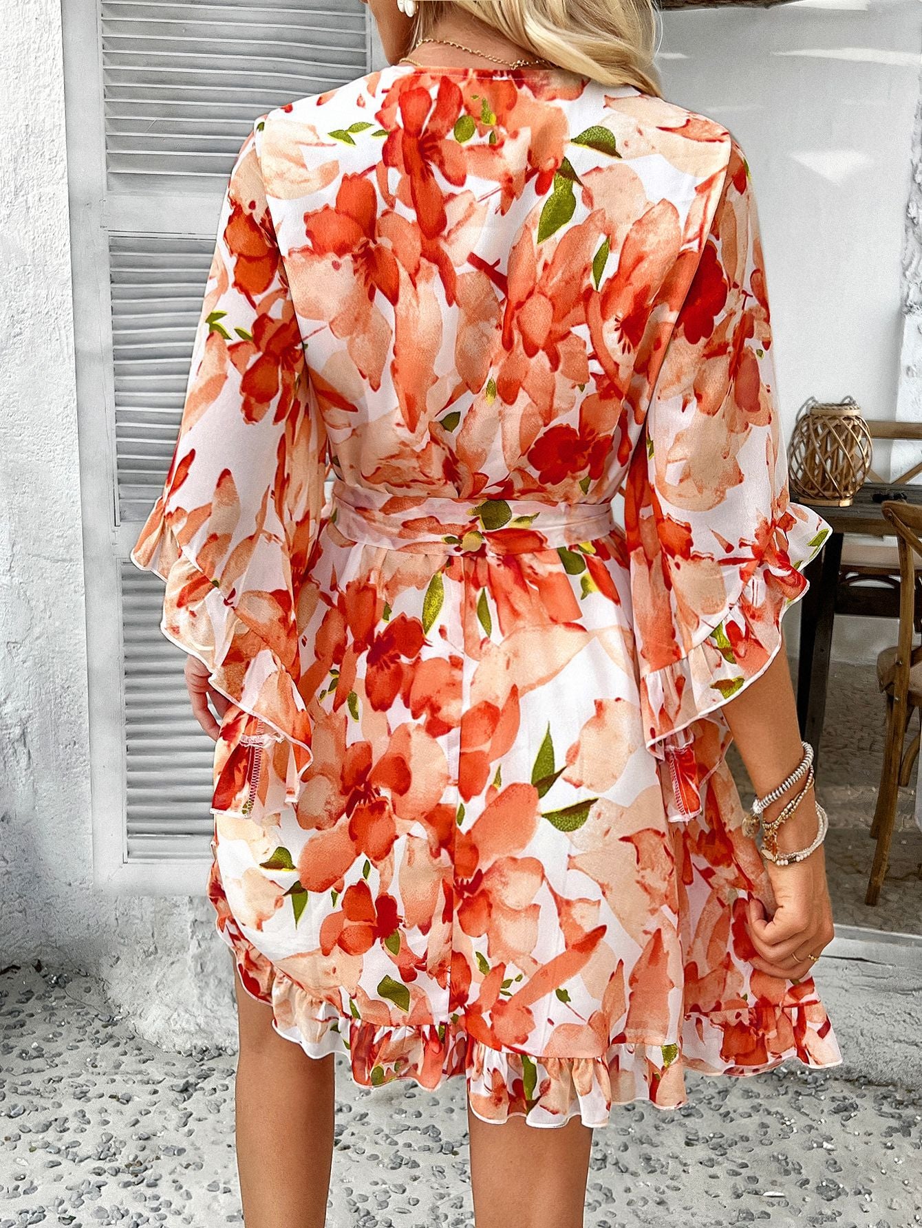 Women's Spring/Summer Holiday Casual Print Dress 27