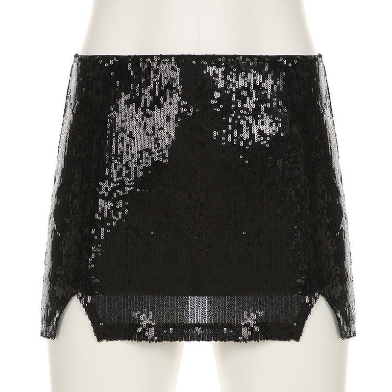 Spring Women's Leopard Print Sequins High Waist Tight Fitting Sexy Shorts Women 28