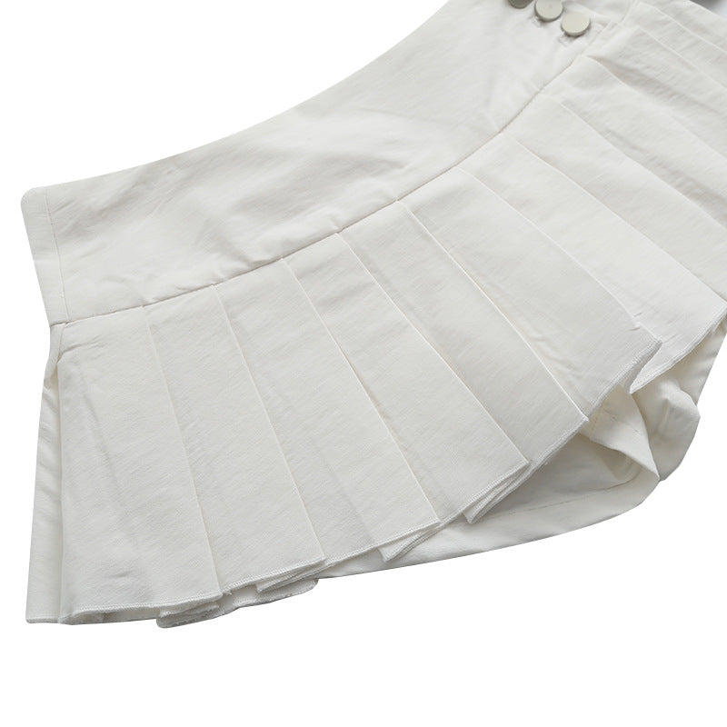 Women sexy pleated skirt 10