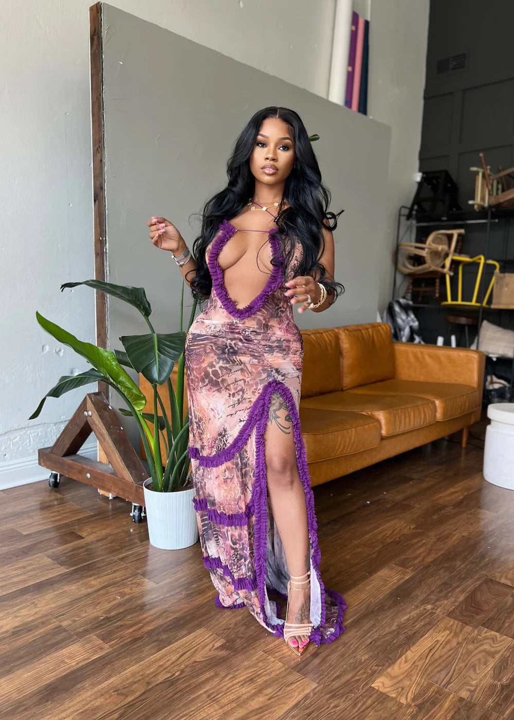 Women Summer Mesh Dress 3