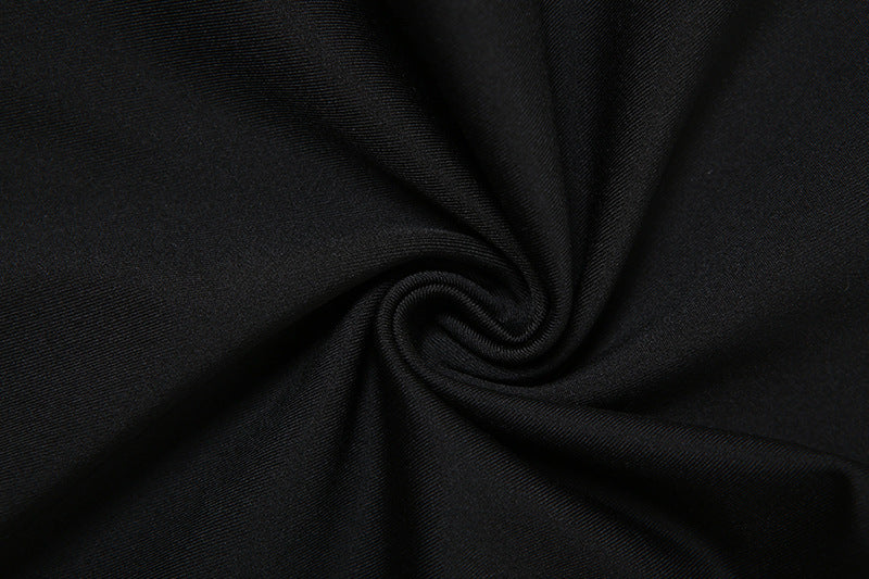 Autumn Women Fashion Sexy See-Through Round Neck Long Sleeve High Waist Slim Jumpsuit 16