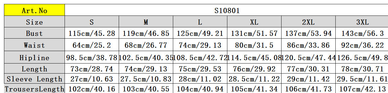 Women printed irregular Top and wide-leg Pant two-piece set 10