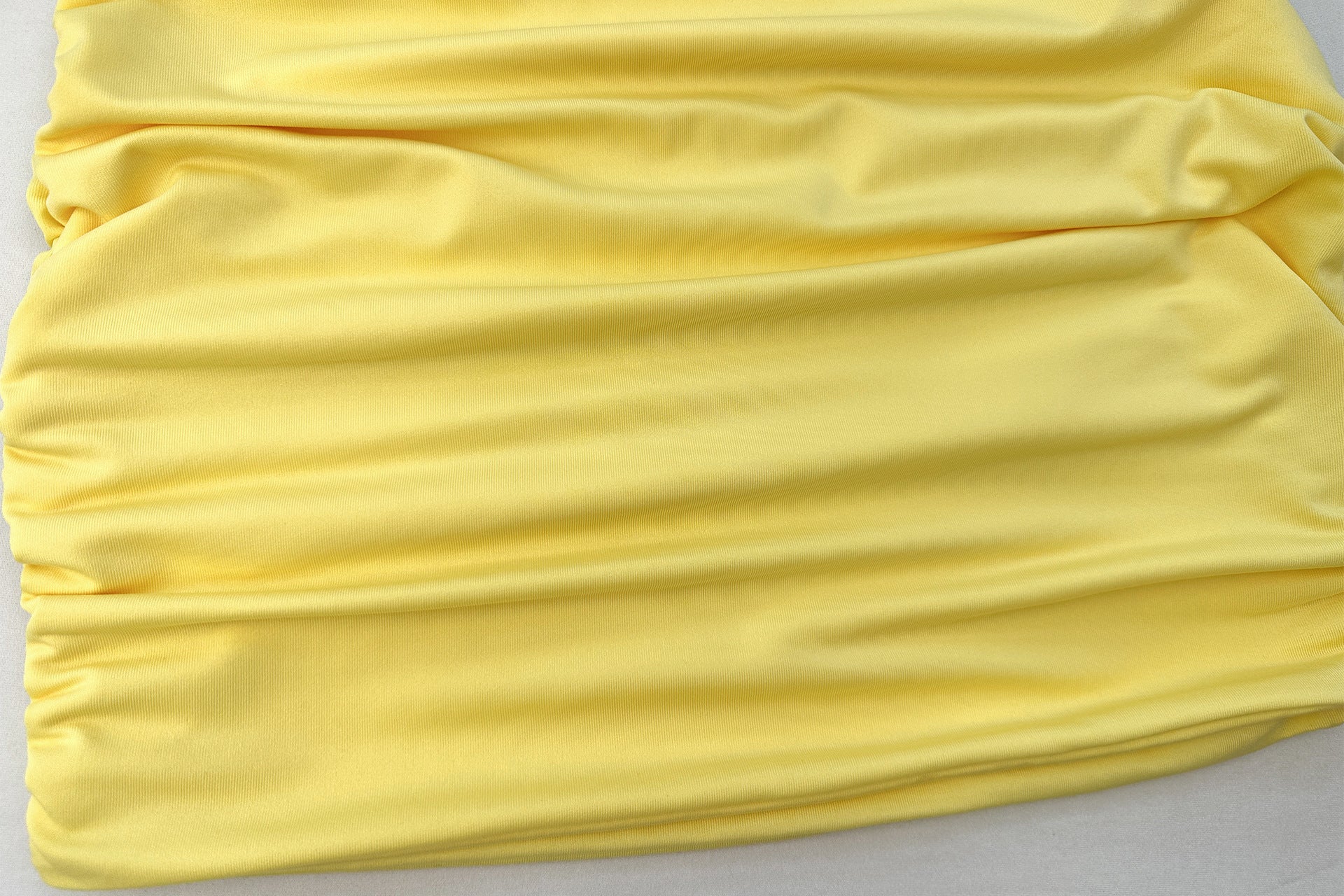 Summer Asymmetric One Shoulder Sheer Cut Out Bodycon Dress 12