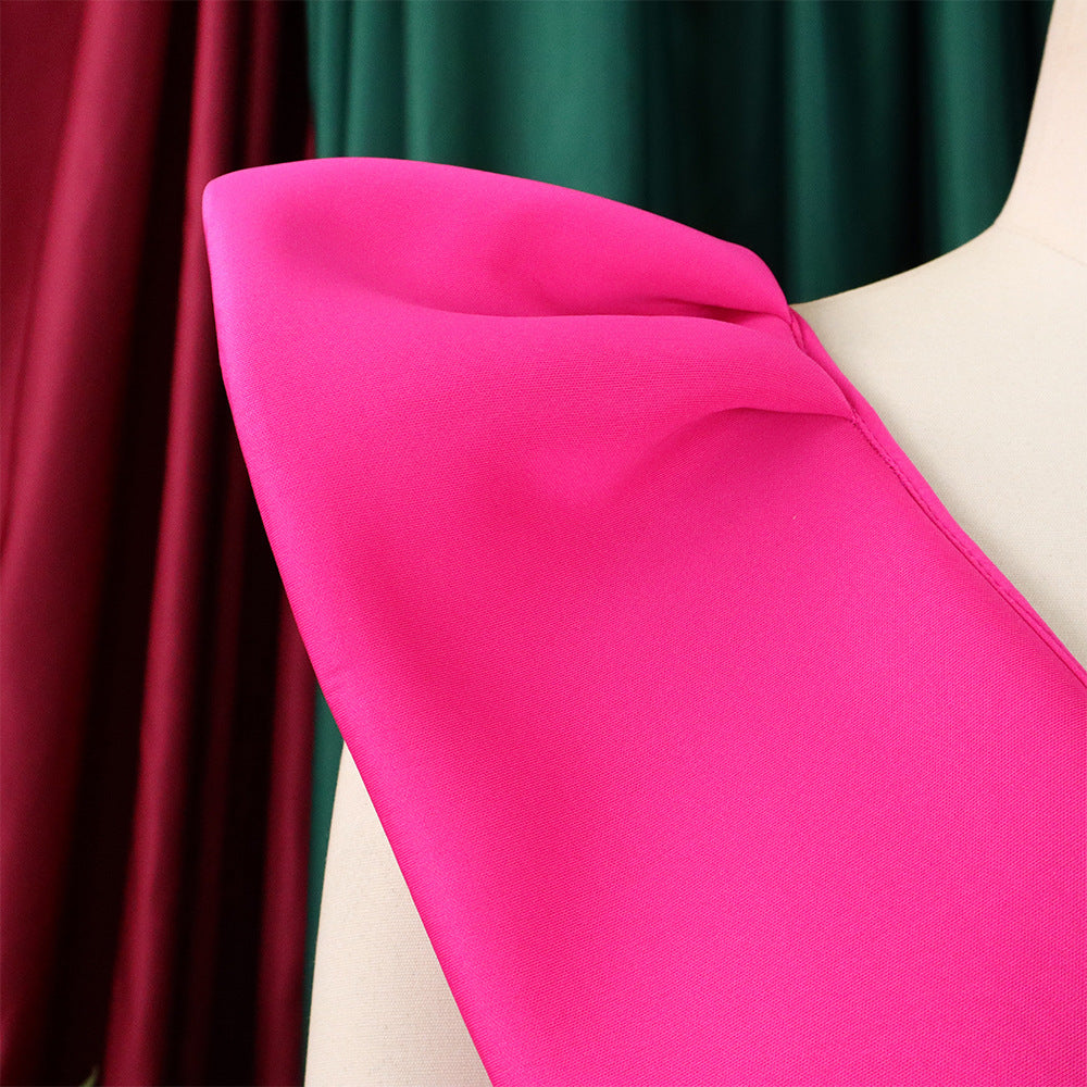 Women's Deep V Neck Sexy Swing Formal Party Dress 36