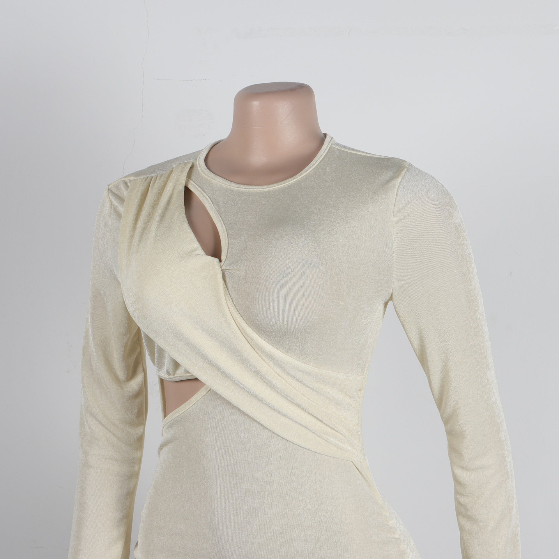 Sexy Slim Side Open Waist Nightclub Bodycon Dress 42