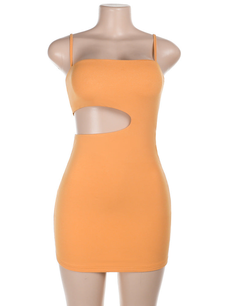 Summer Strap Hollow Sexy Bodycon Dress 11