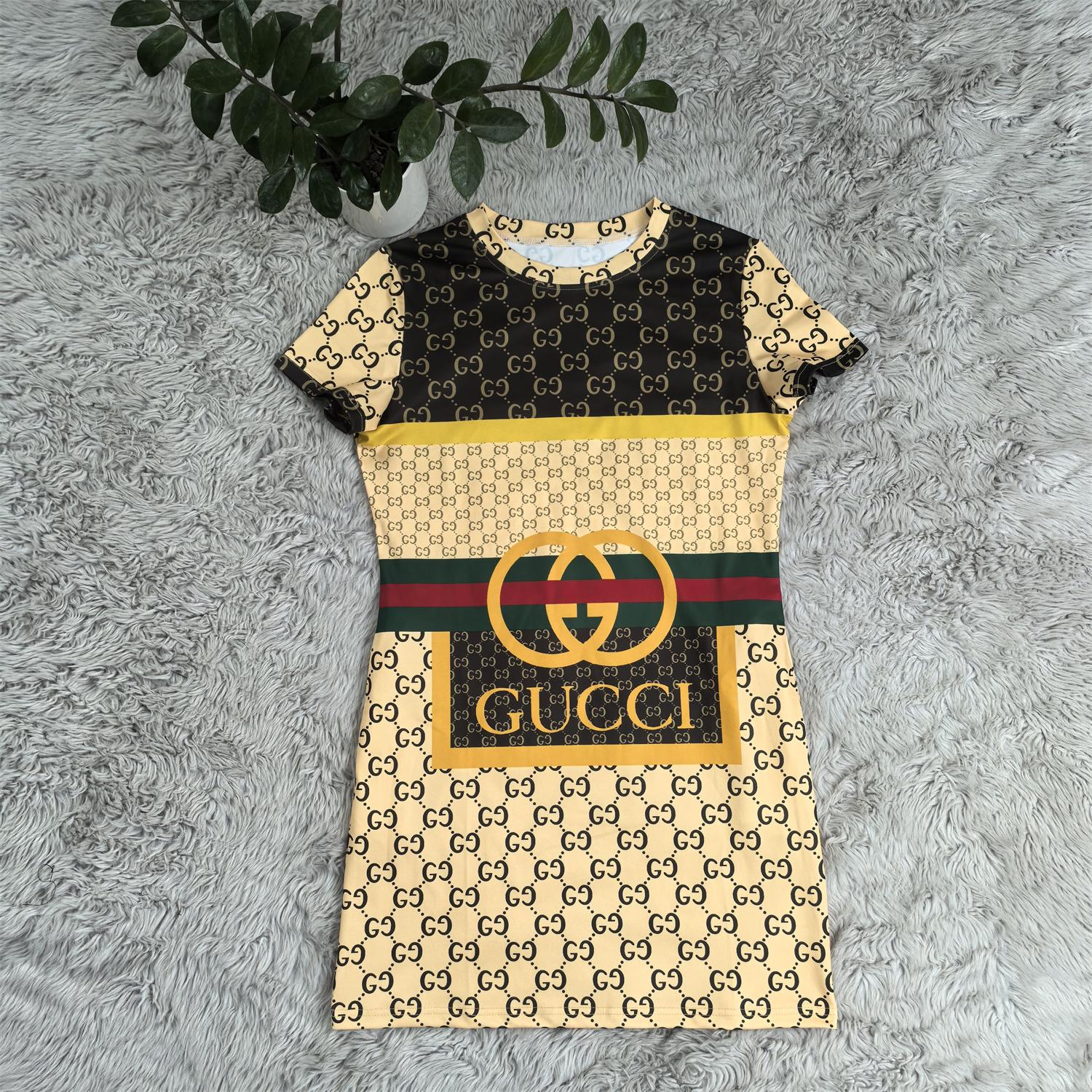 Women's Casual Chic Printed Bodycon Dress 20