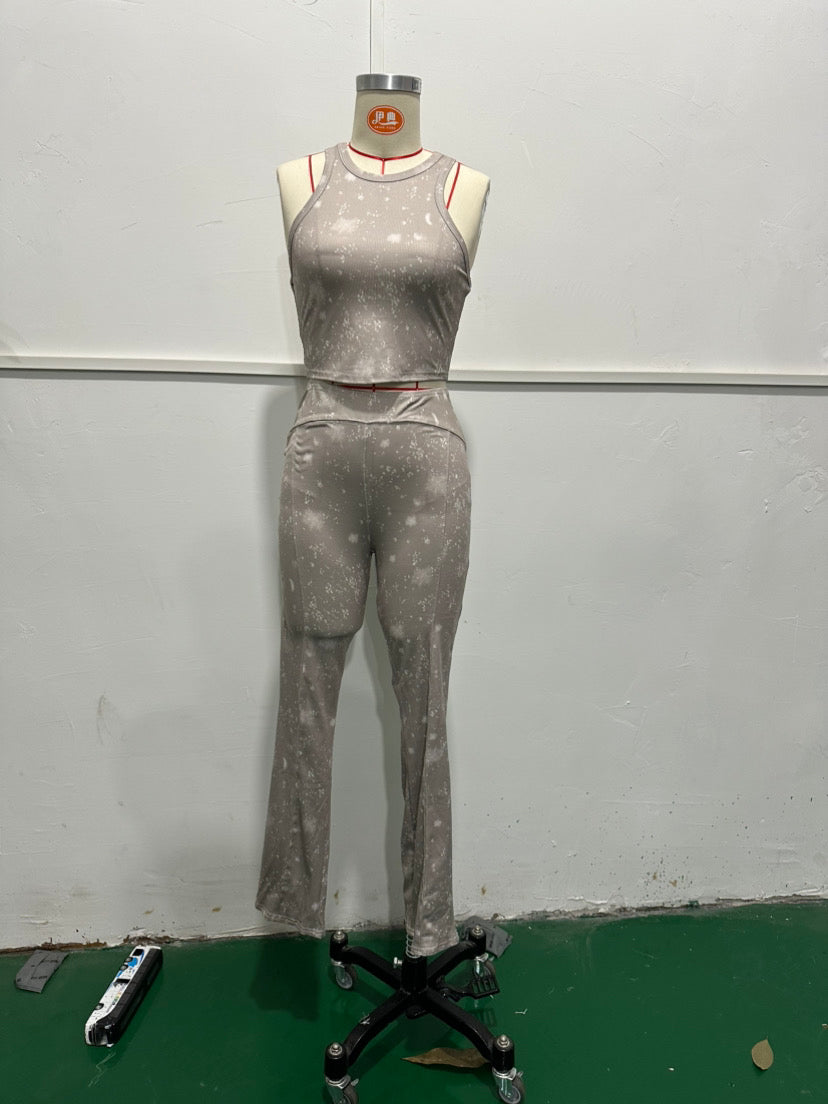 Sexy Slim Vest Trousers Two-Piece Set For Women 5