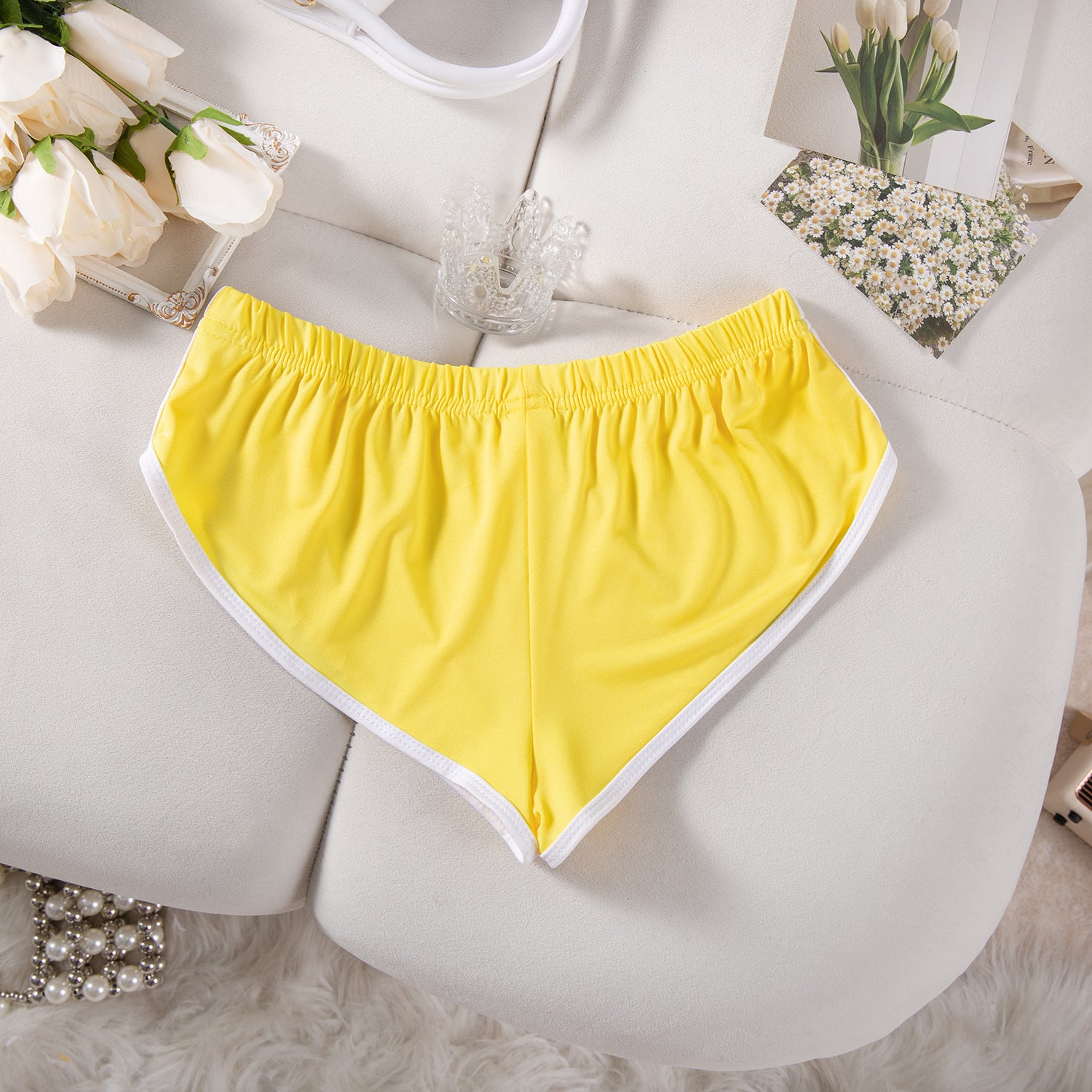 Summer Women's Sexy Running Stretch Sports Yoga Fitness Shorts 81