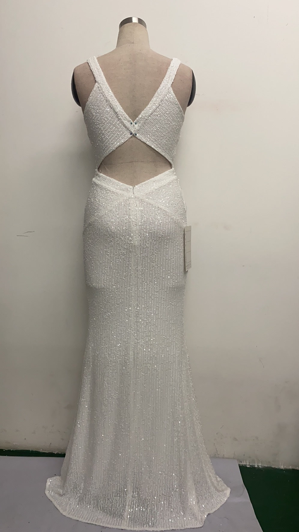 Sequined Evening Dress Long Formal Party Slim Mermaid Elegant Party gown 10