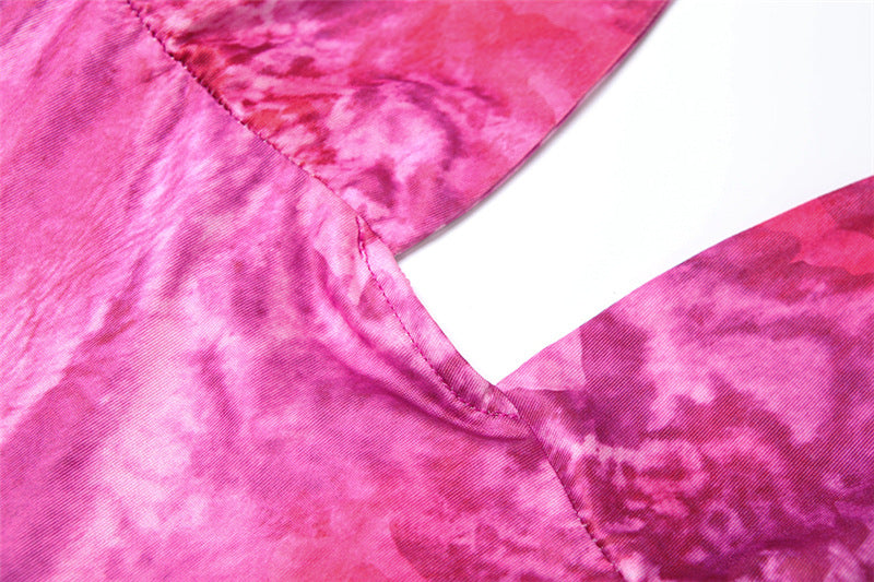 Spring Fashion Sexy Hollow Print Low Back Halter Neck Slim Fit Jumpsuit 11