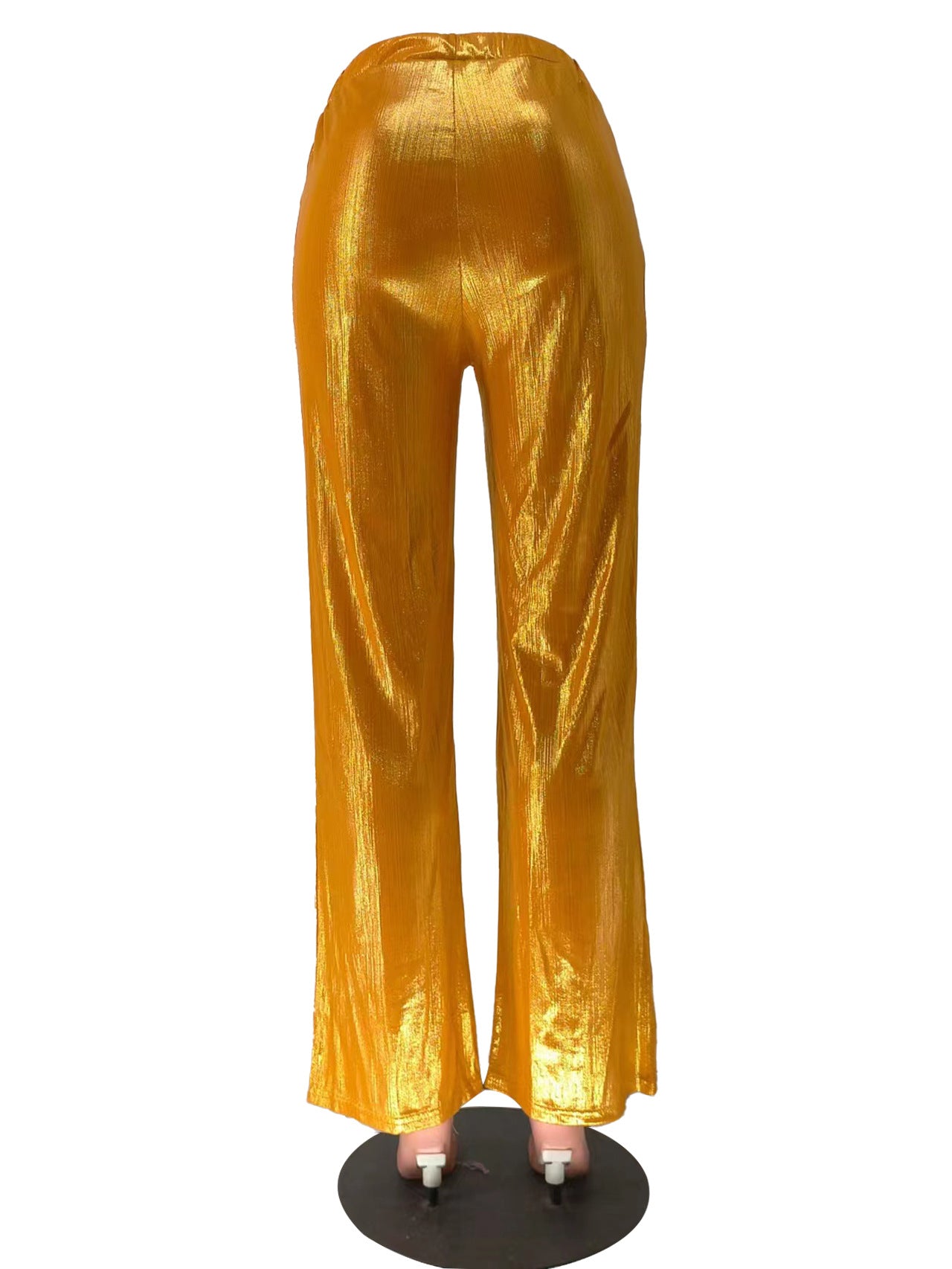 Women Casual Solid Wide-leg Pants 16