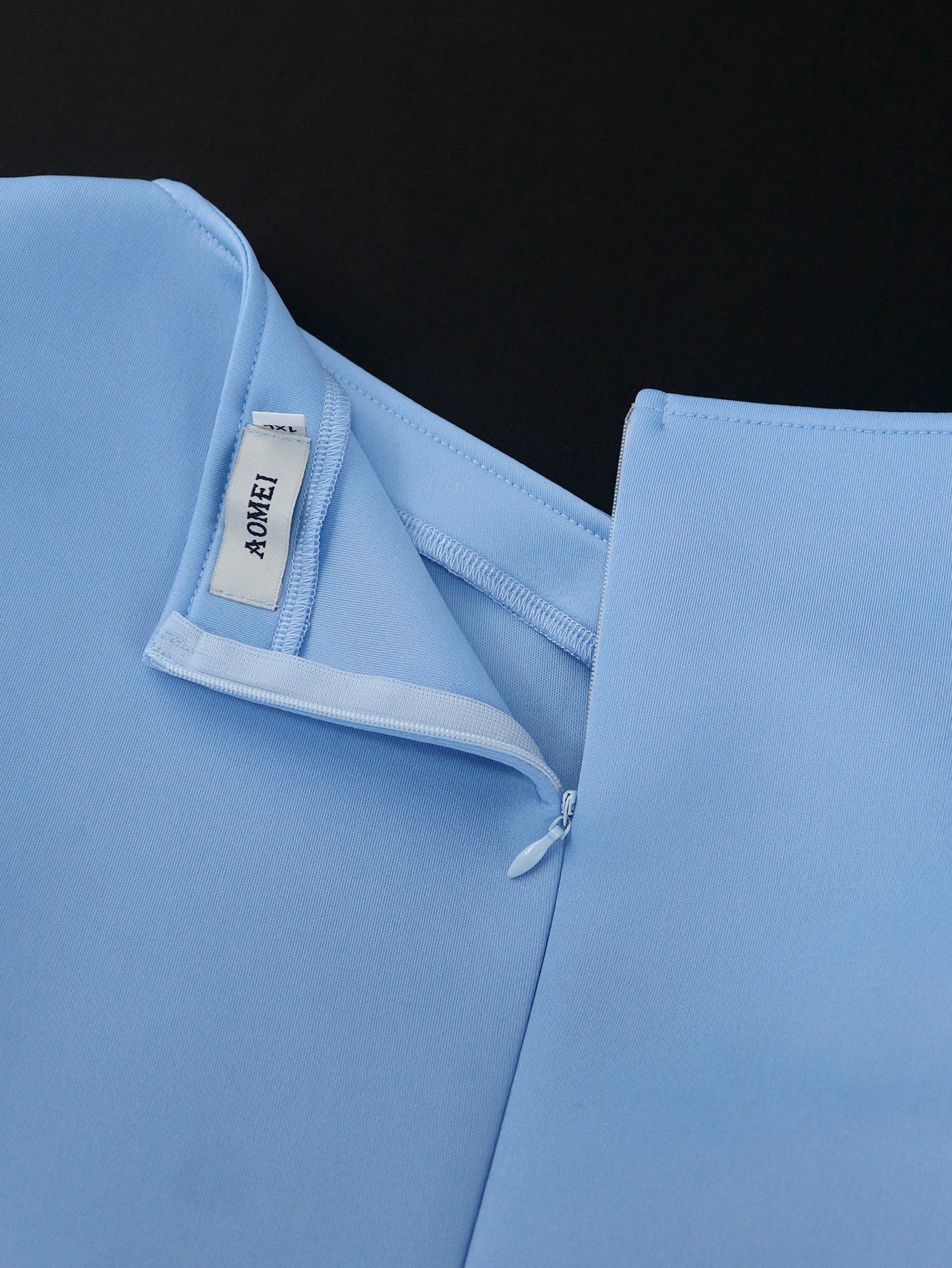 Plus Size Women Slash Shoulder Bow Dress 18