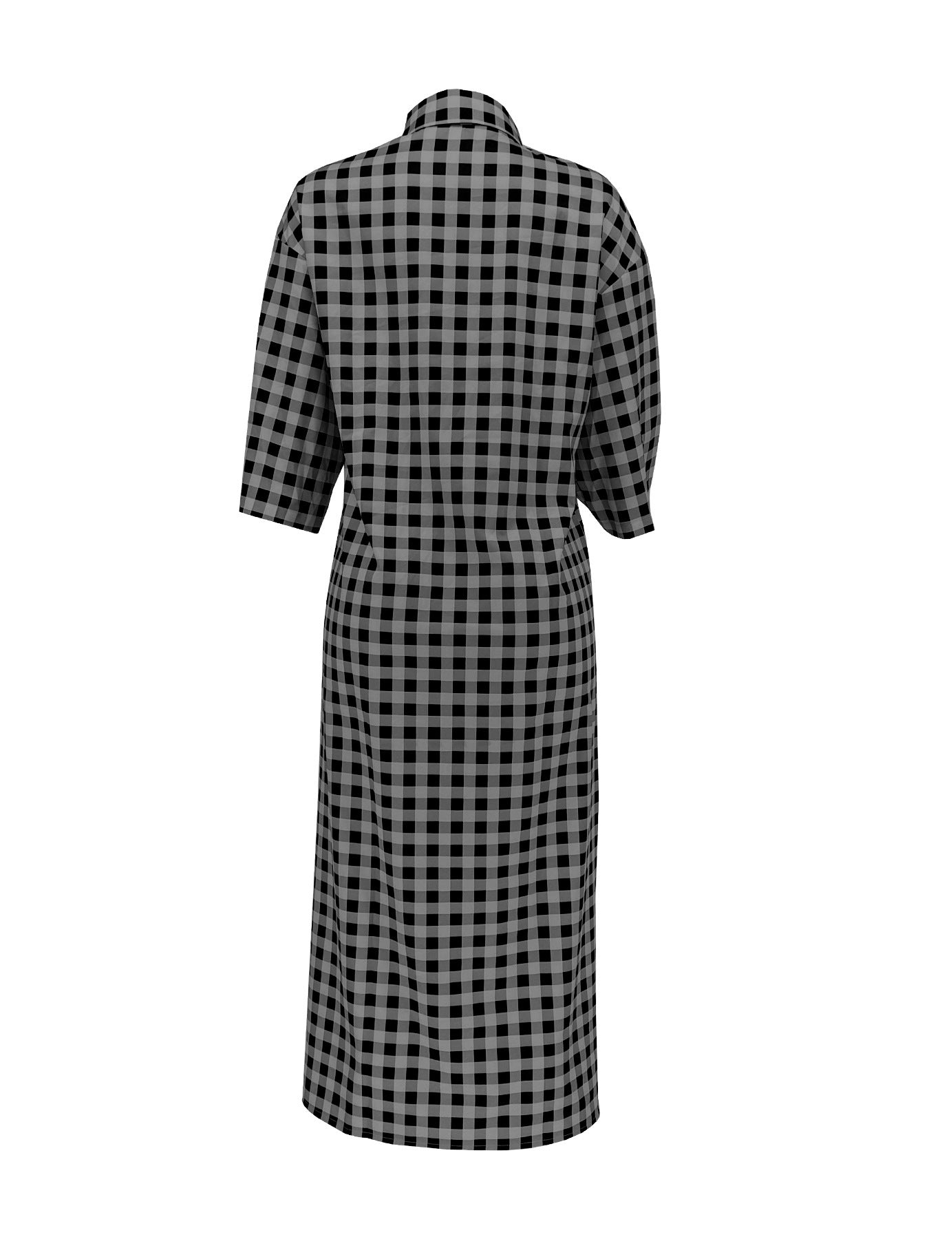 Women's Summer Fashion Casual Holidays Plaid Shirt 24