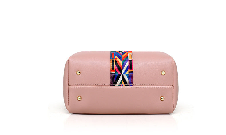 Women's Bag Fashion Four-Piece Set Mother's Bag Hand-Held Shoulder Messenger Bag Bucket Bag 16