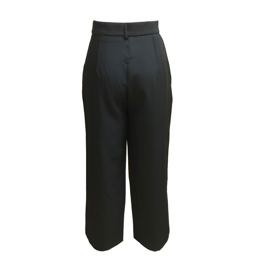 Women's Nine-Part Harem Pants Autumn Slim-Fit Casual Trousers 5