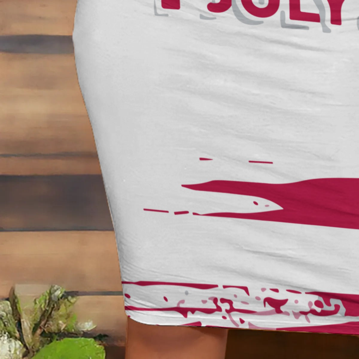 Women Vest Dress American American Flag Print Two-Piece Set Bodycon 21