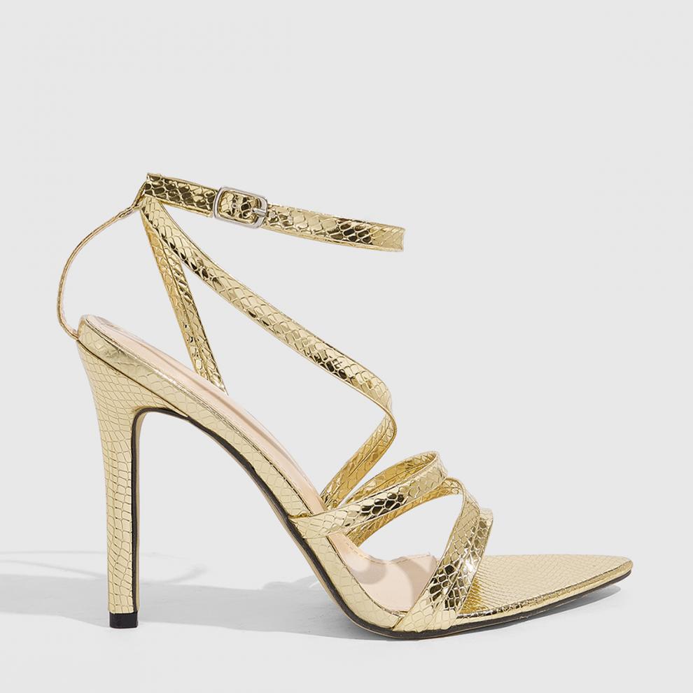 Sexy Summer Thin Strap High Heeled Sandals 6