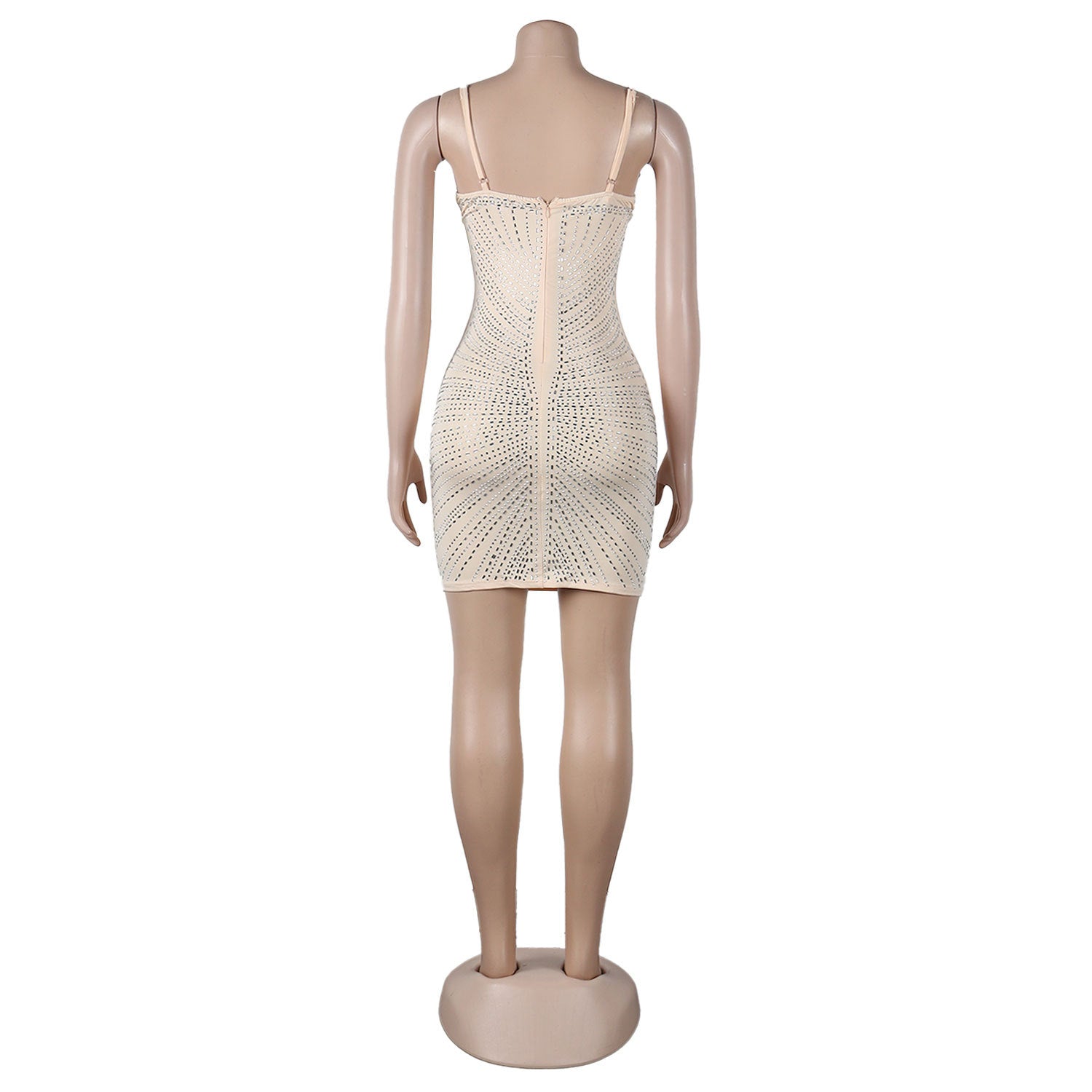 Sexy Beaded Strap Dress Nightclub Wear 21