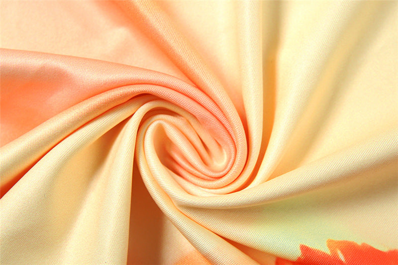 Women Summer Sexy Print Suspender Top Bodycon SkirtTwo Piece Set 20