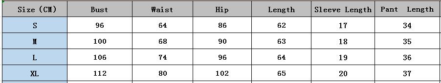 Summer Fashion Women's Letter Printed Short Sleeve Shorts Casual Two Piece Shorts Set 9