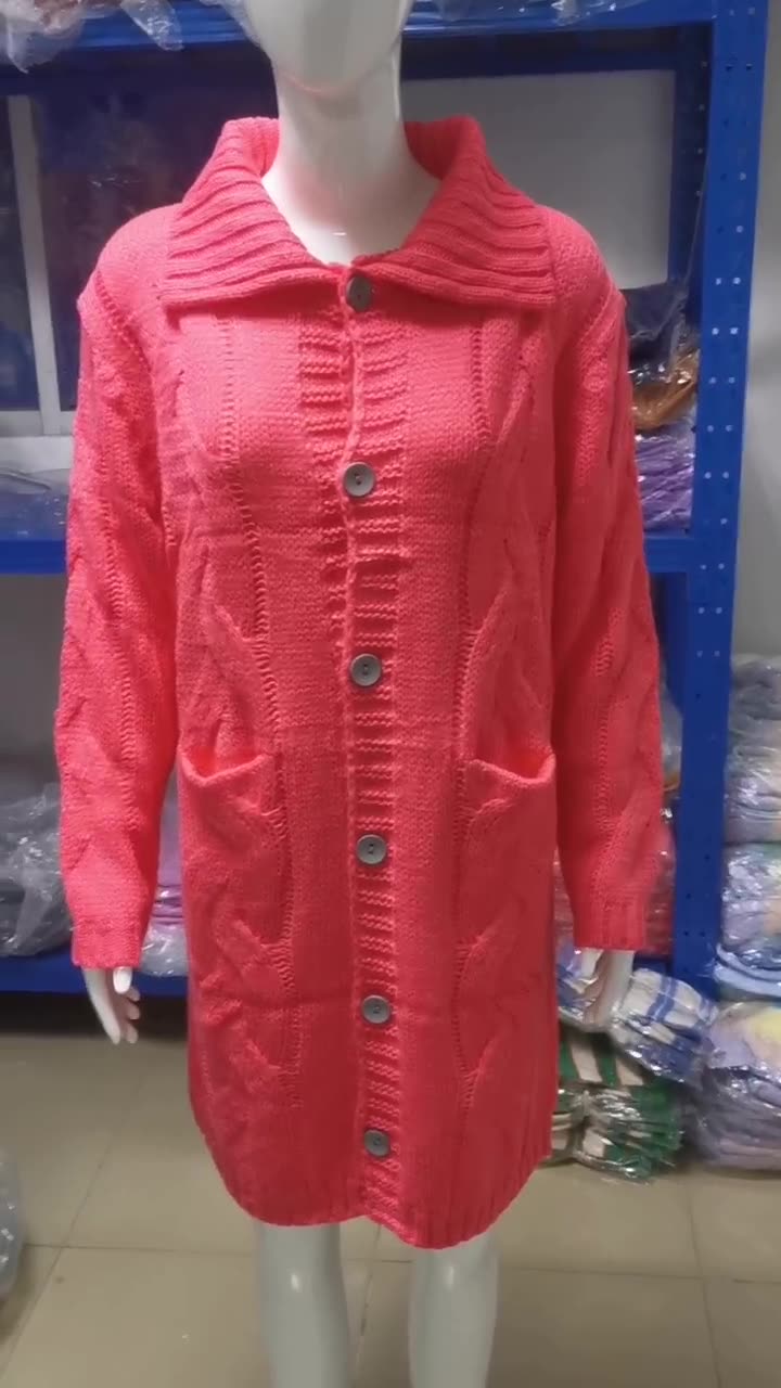 Women's cardigan Plus Size sweater coat Fashion sweater 45
