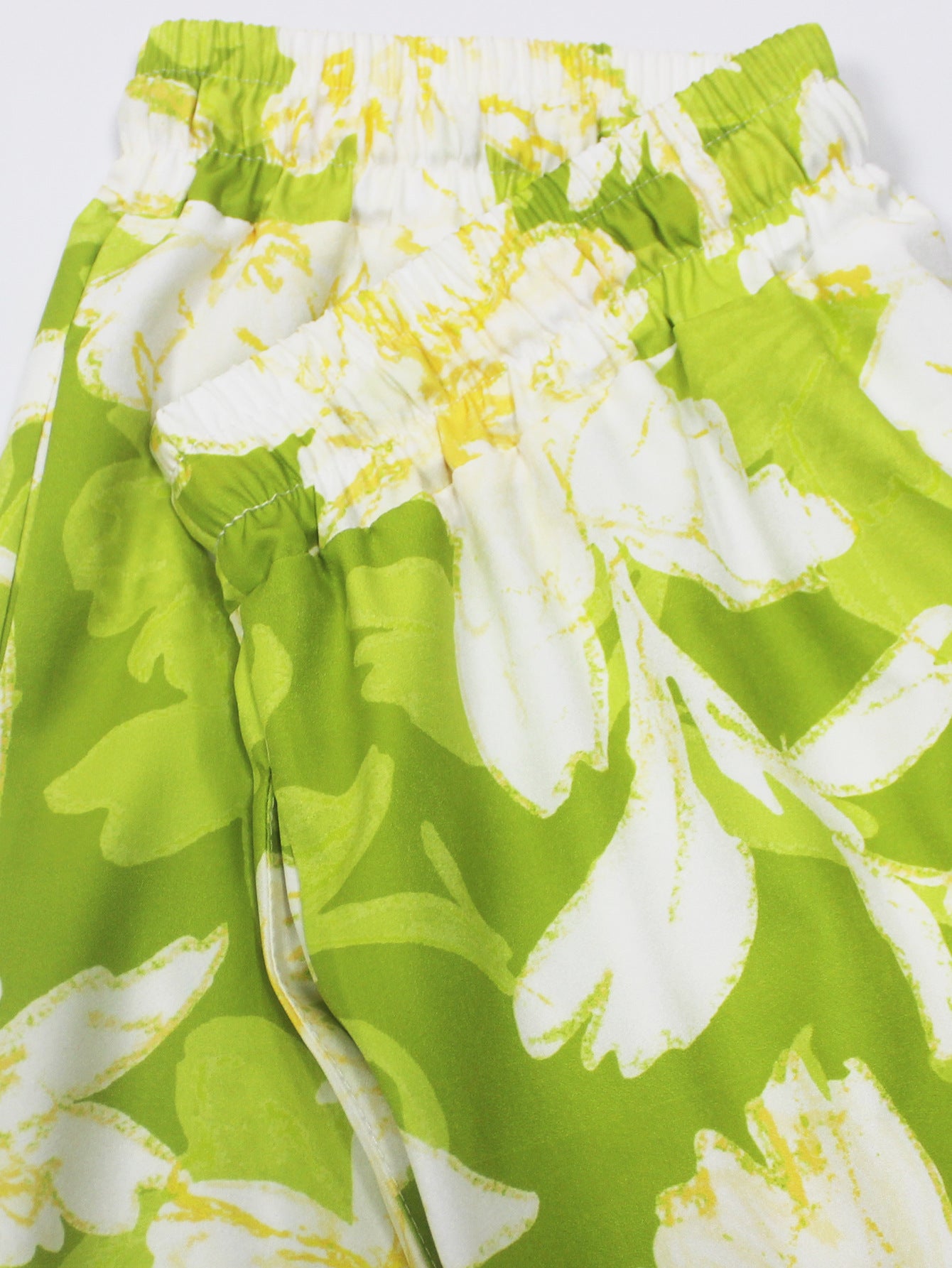 Women Elegant V-neck Short Sleeve Top and Long Pants Casual Two-piece Set 20