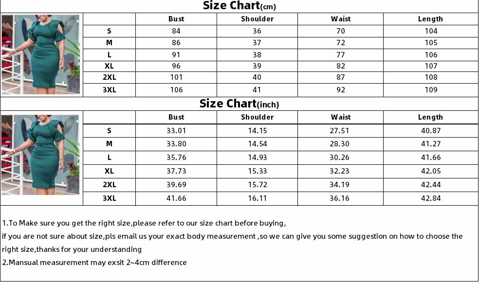 Women's Summer Plus Size Women's Bodycon Office Chic Dress 8
