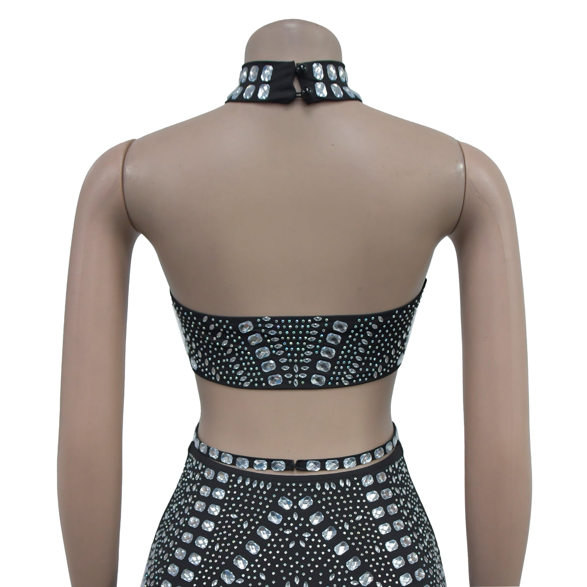 Women Sleeveless Beaded Dress 16