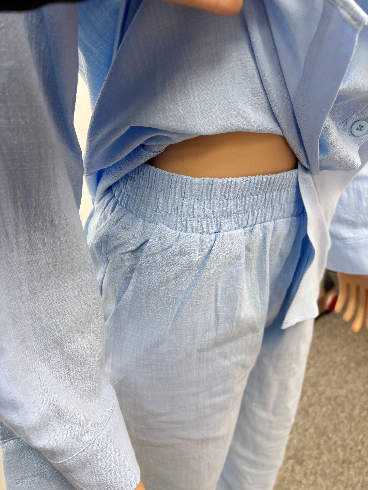 Women African shirt long pants two-piece set 7