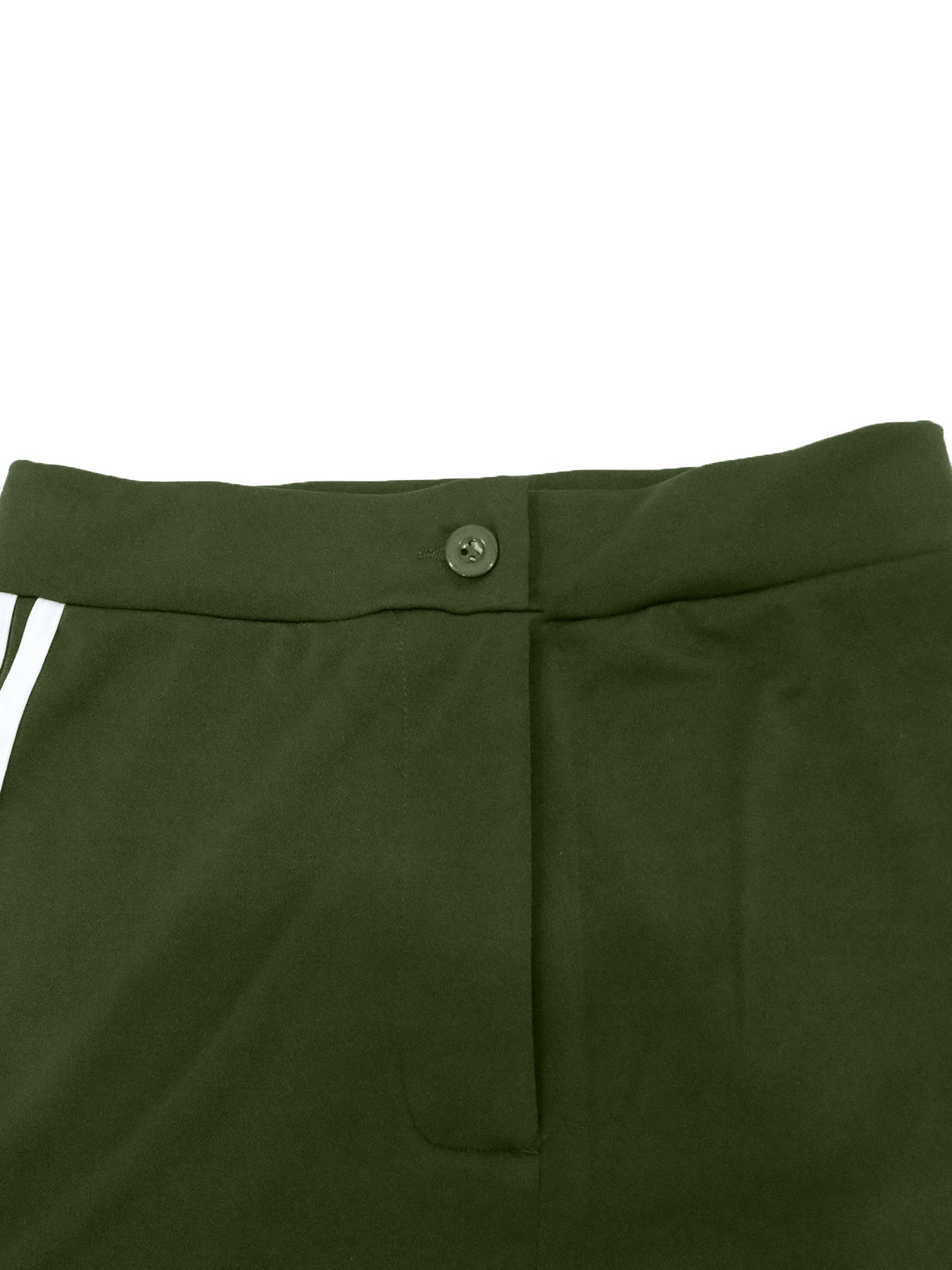 Women's Side Stripe High-Waist Straight Leg Casual Pants 22