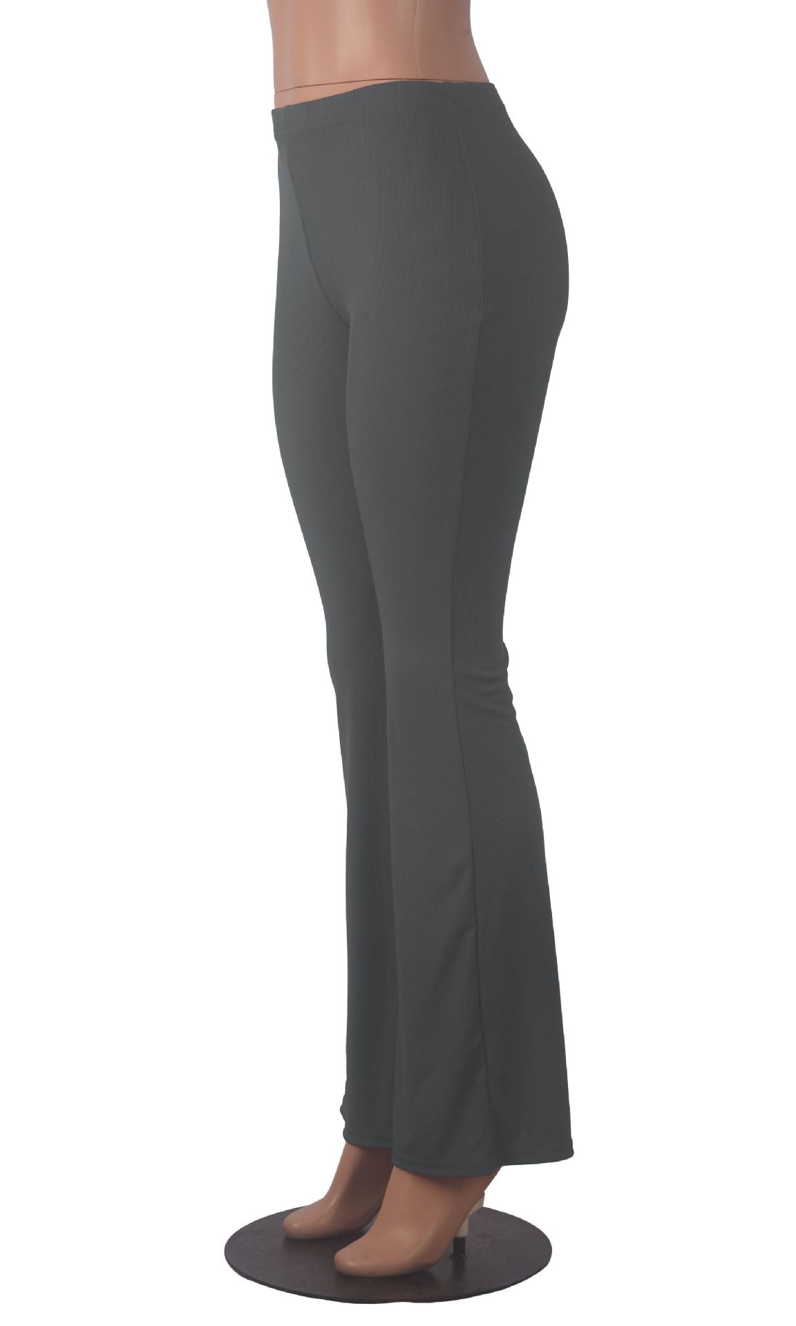 Women Elastic Bell Bottom Pants 24