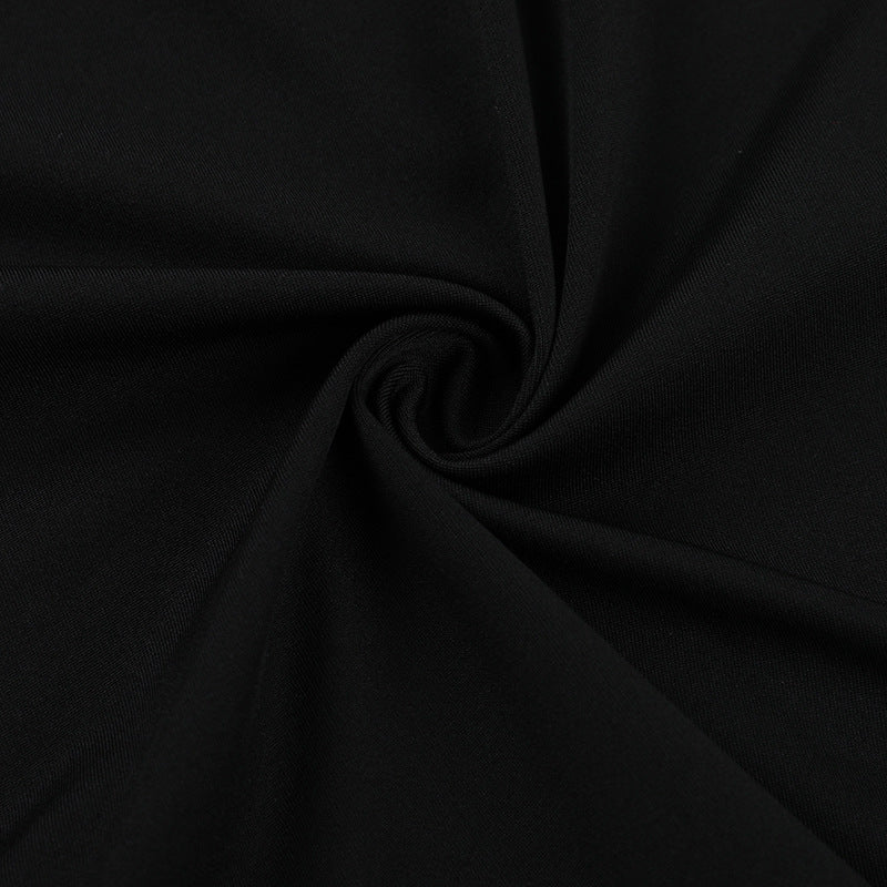 Chic Off-Shoulder Slit Dress Spring Slim Long Dress for Women 19