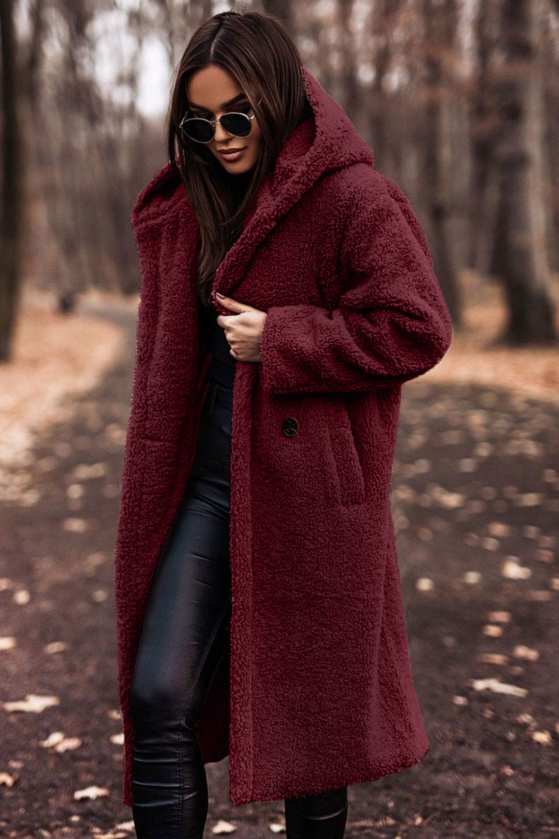 Women autumn and winter long-sleeved Coat 22