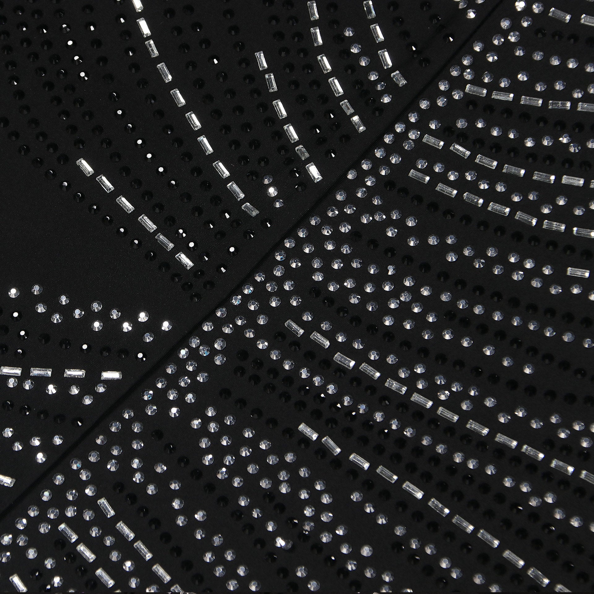 Women Elastic Beaded Sleeveless Slash Shoulder Slit Bodycon Dress 18