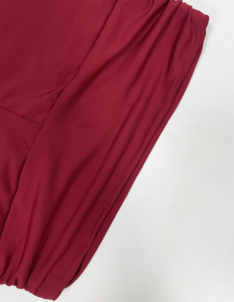 Women Sexy Halter Neck Backless Top and Shorts Two-Piece Set 21