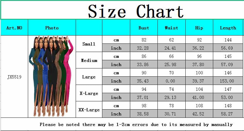 Women Sexy Deep V Neck Belt Slit Dress 16