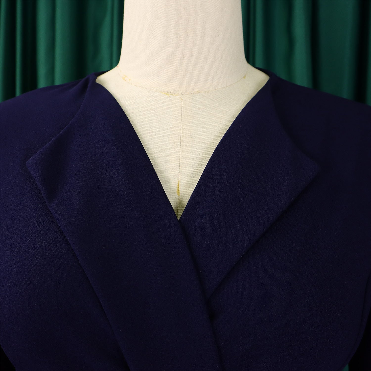 Autumn and winter women's clothing ol fashion Turndown Collar pleated Slim Waist Plus Size African dress 39