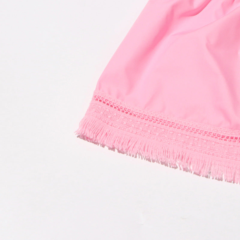 Women's Sleeveless Ruffle Chic Slim Waist Fashion Long Dress 28