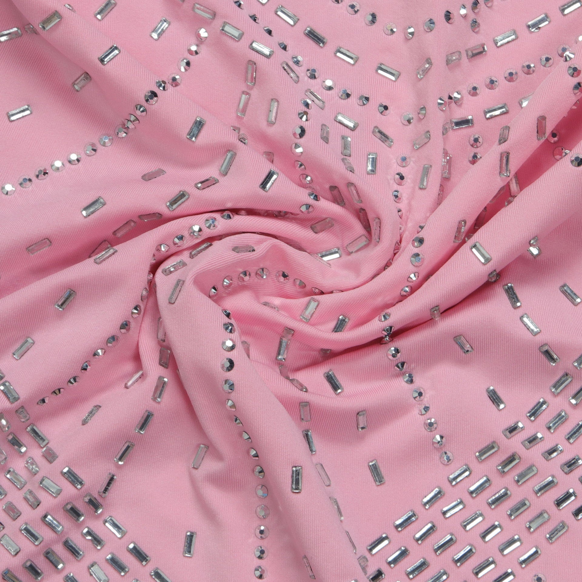 Women Sexy Long Sleeve Beaded Backless Hollow Solid Dress 33